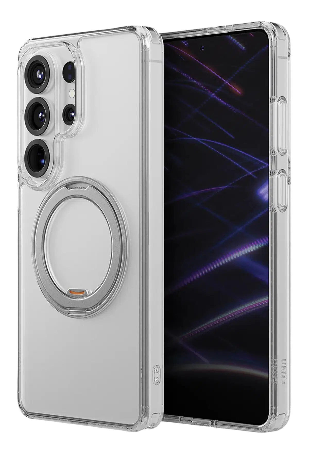 Uniq Samsung Galaxy S26 Ultra Swivix Rotating Kickstand Kapak - Şeffaf