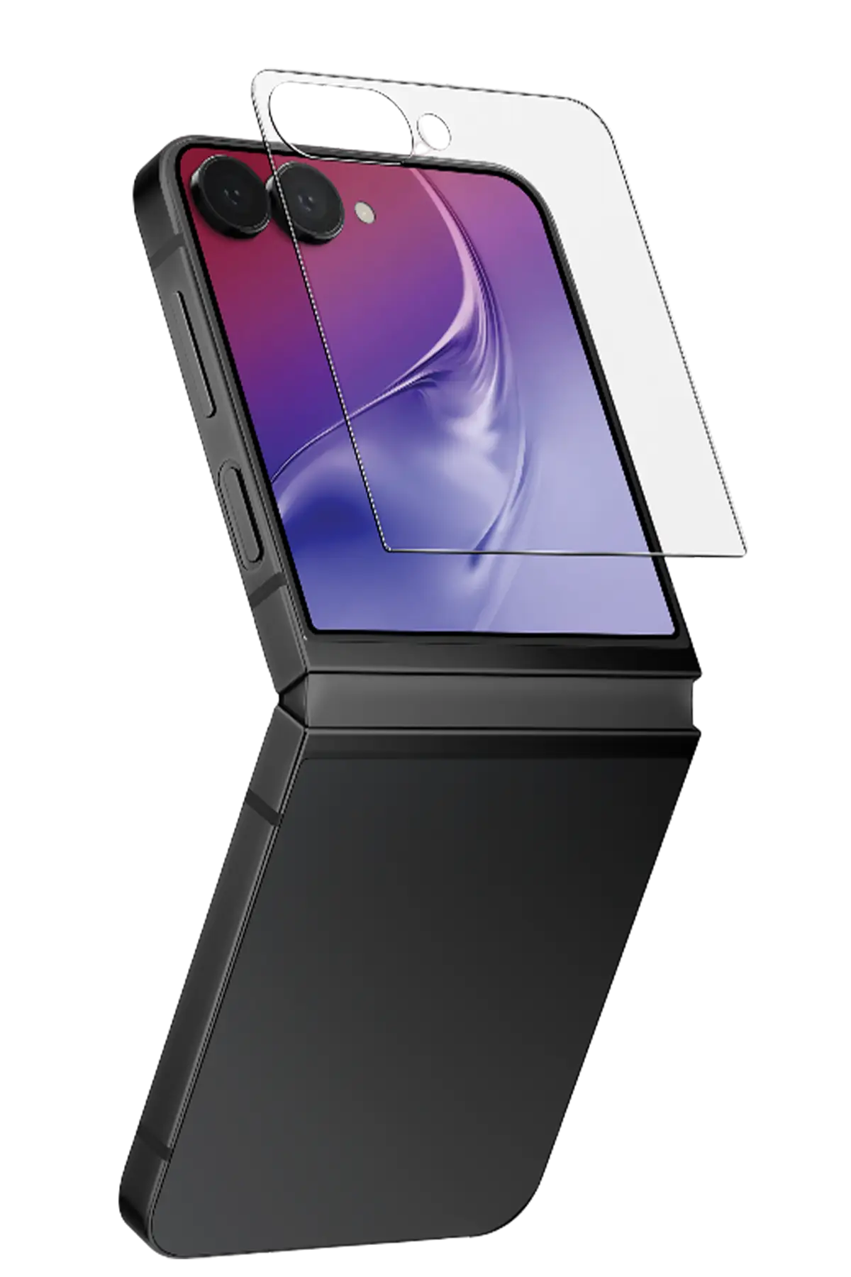 Uniq Samsung Galaxy Z Flip 8 Optix Covex Vivid Cam Ekran Koruyucu