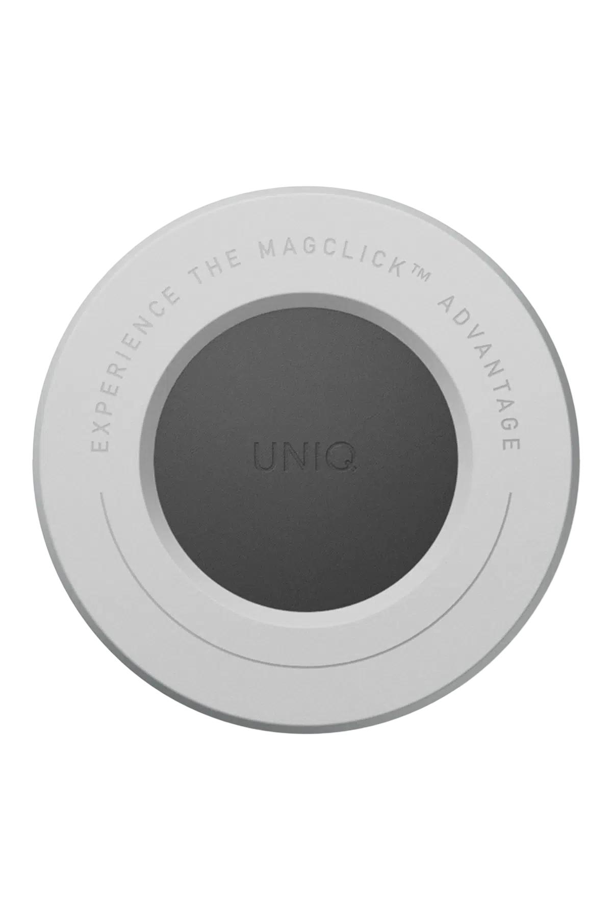 Uniq Snapmount Magclick Telefon ve Tablet İçin 360 Dönen Manyetik Magsafe Tutucu - Gri