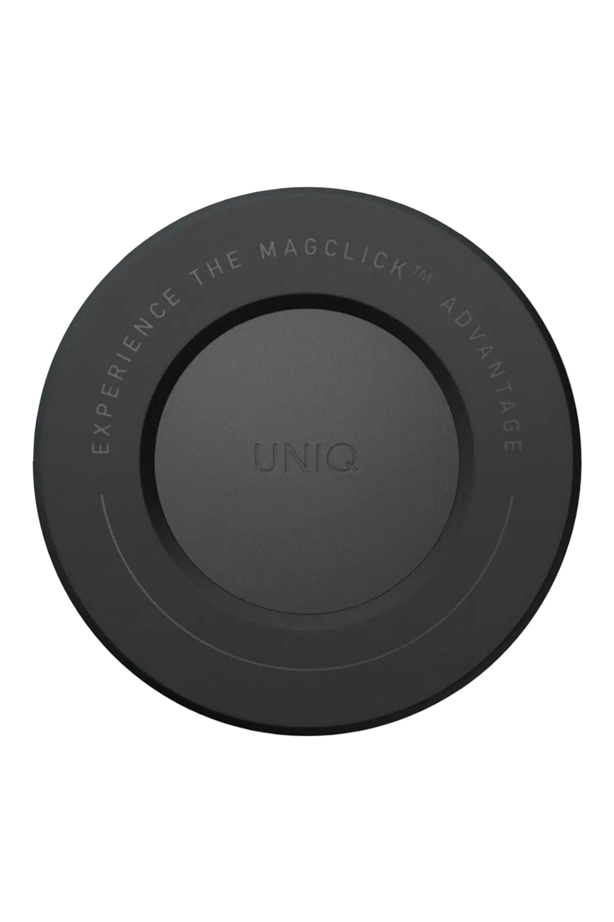 Uniq Snapmount Magclick Telefon ve Tablet İçin 360 Dönen Manyetik Magsafe Tutucu - Siyah