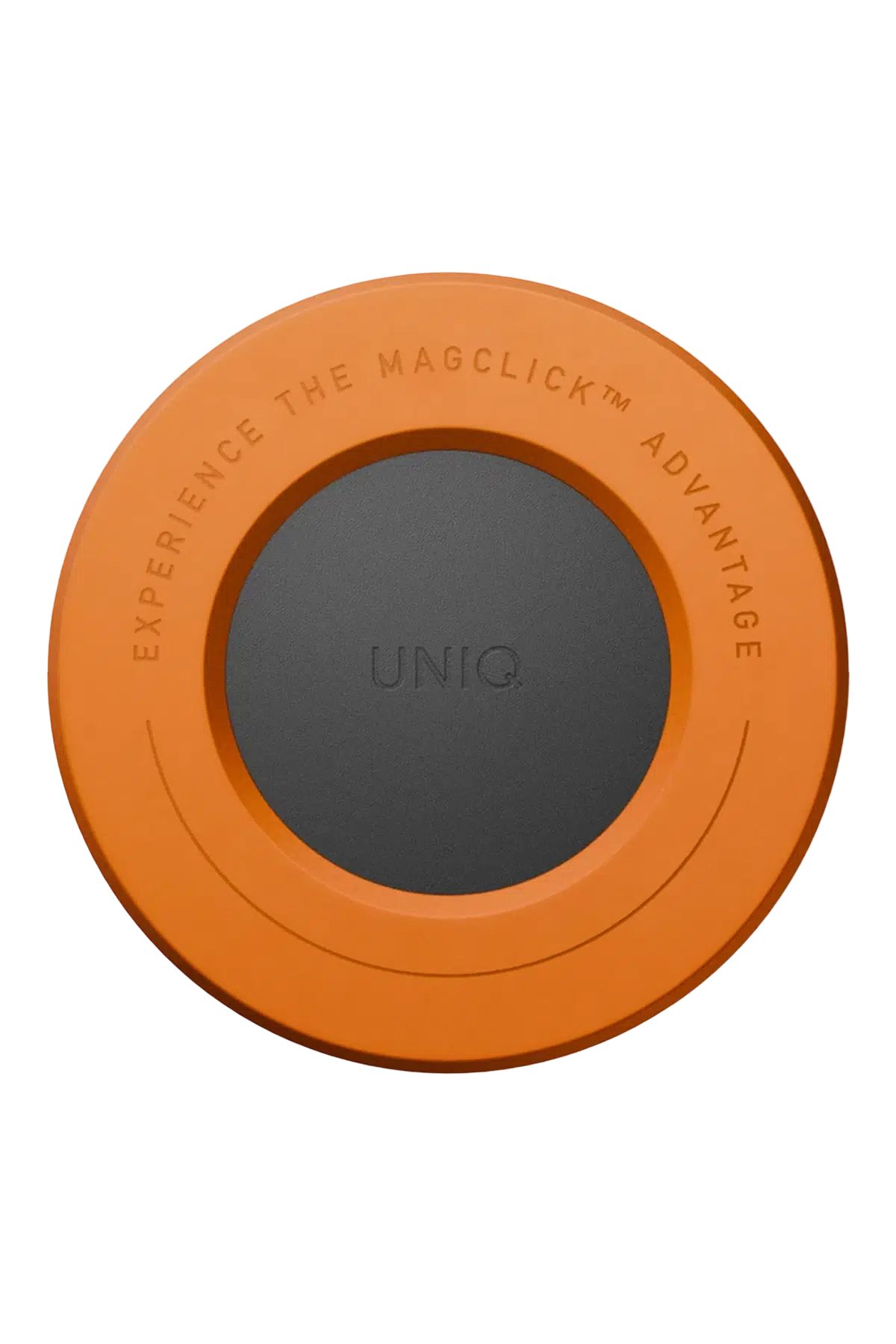 Uniq Snapmount Magclick Telefon ve Tablet İçin 360 Dönen Manyetik Magsafe Tutucu - Turuncu