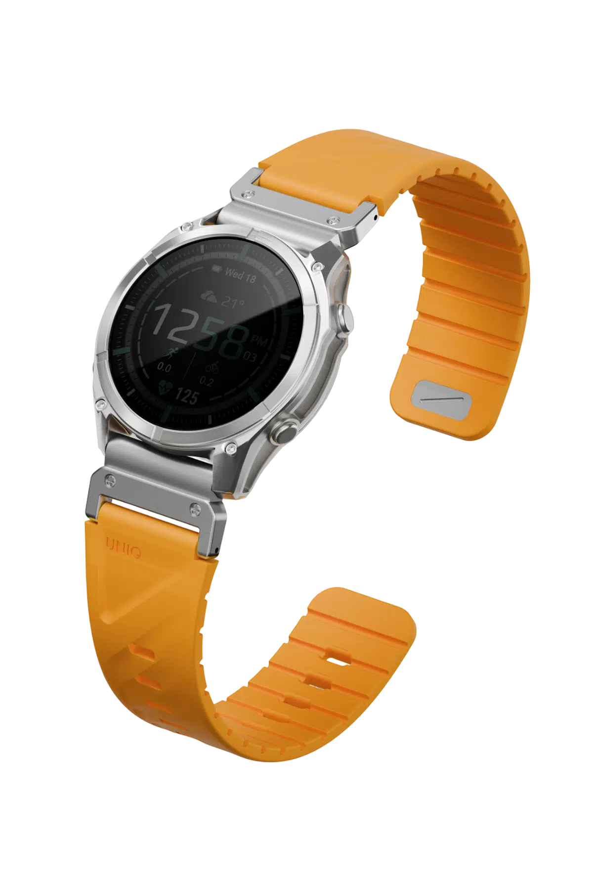 Uniq Watch 22mm Fluo Manyetik Kordon - Turuncu