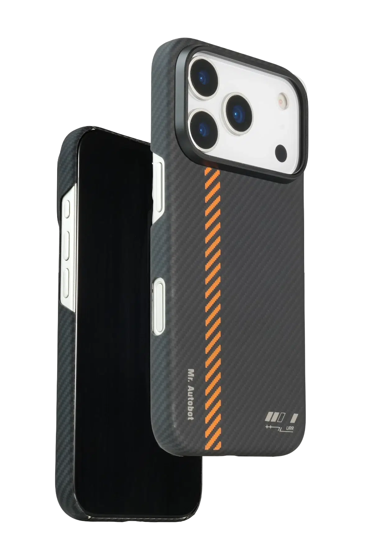 URR Apple iPhone 17 Pro Pure Kevlar Magsafe Kapak - Turuncu