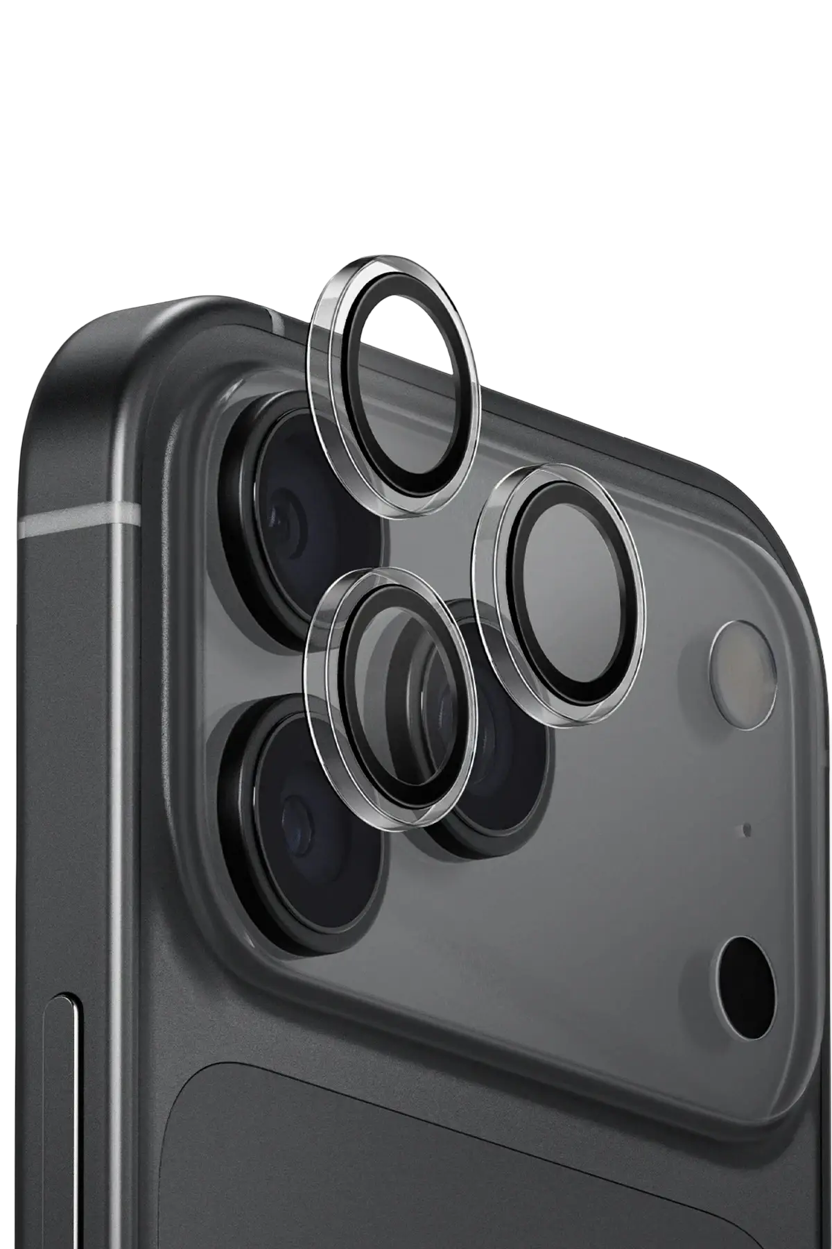 URR Apple iPhone 18 Pro Max PC Clear Lens Koruyucu - Şeffaf