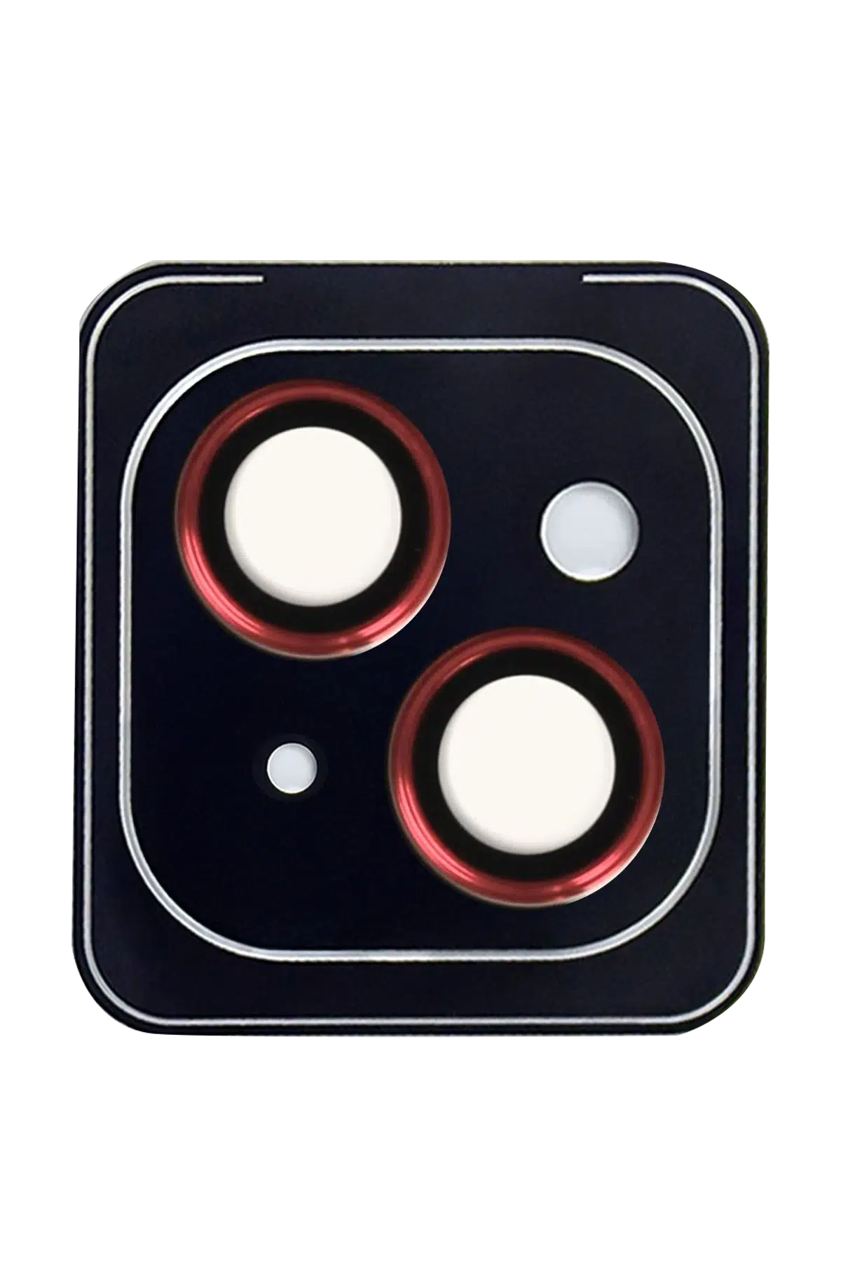 URR iPhone 14 Fan Series AR Kamera Lens Koruyucu - Kırmızı