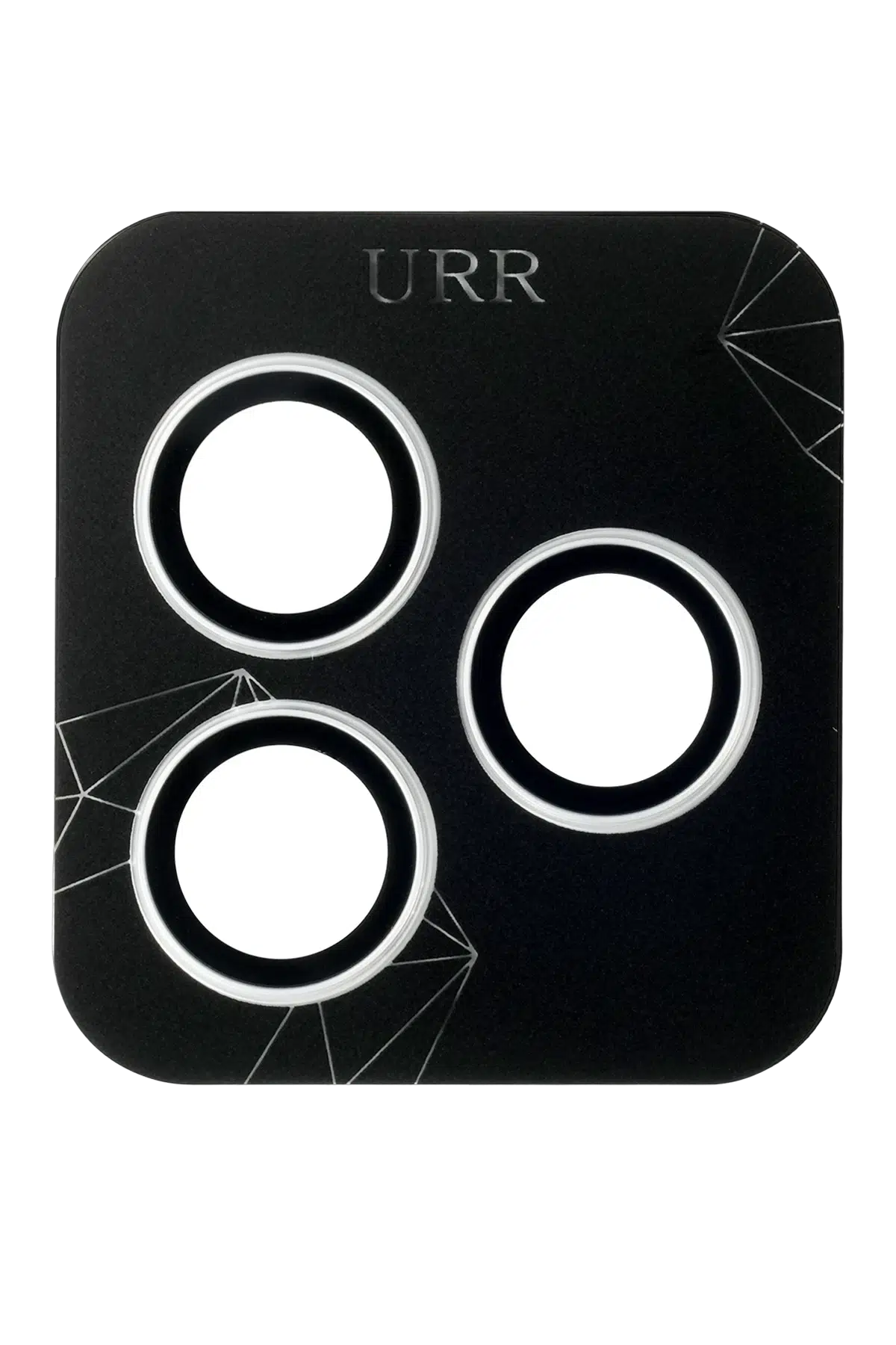 URR iPhone 17 Pro Max Fan Series AR Kamera Lens Koruyucu - Gümüş