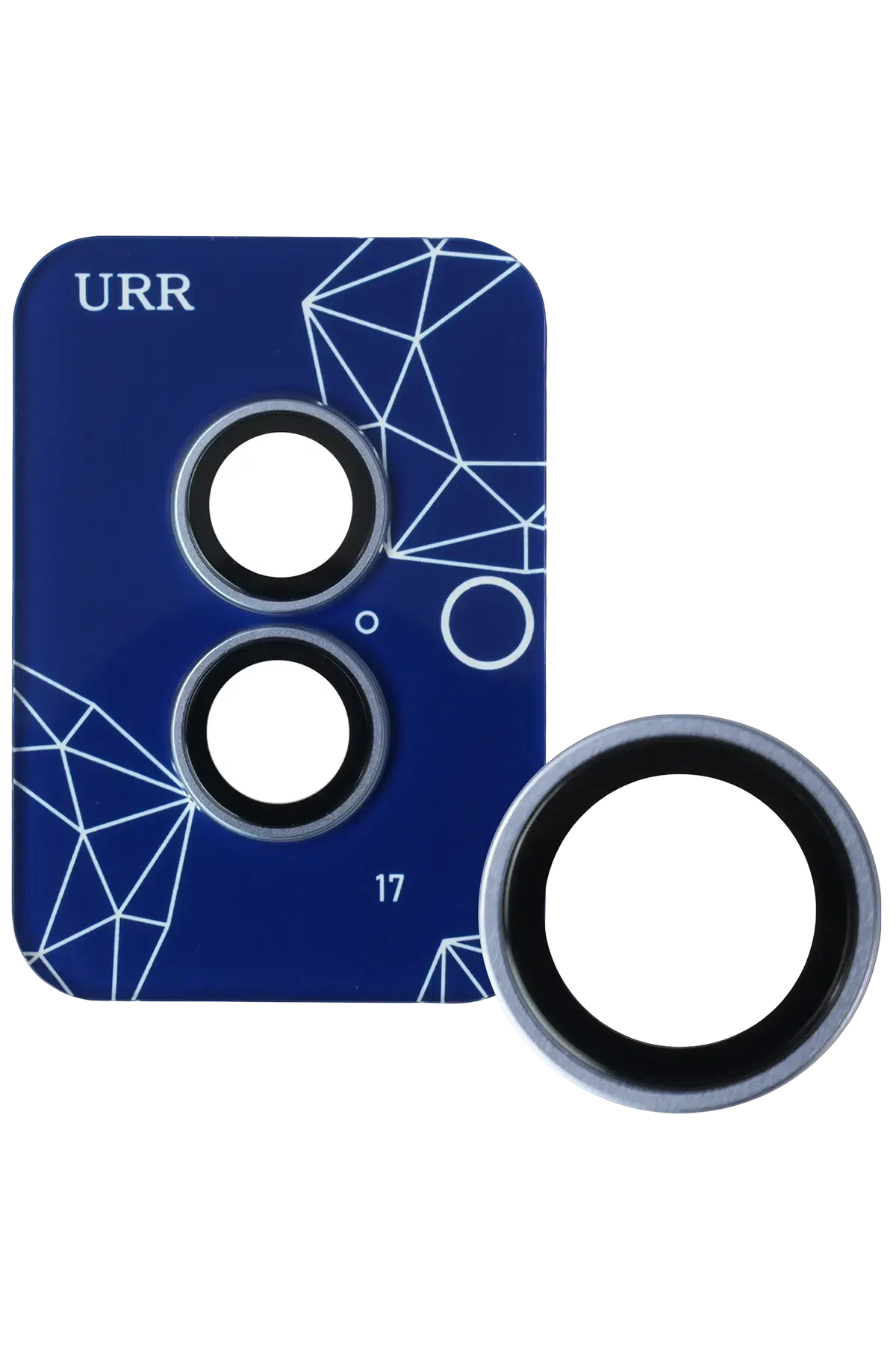 URR iPhone 17 Sapphire PVDSS Kamera Lens Koruyucu - Lila