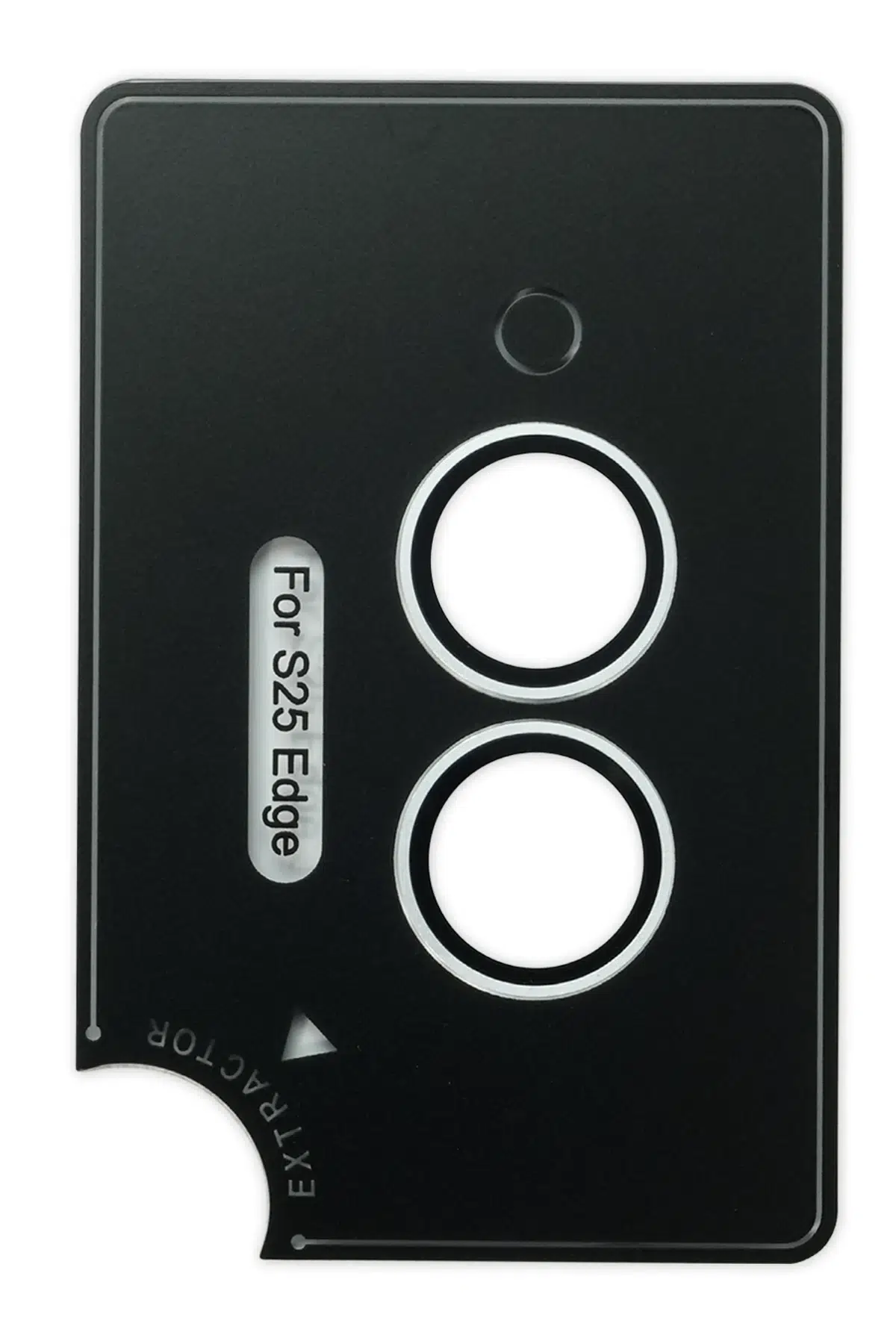 URR Samsung Galaxy S25 Edge AR Kamera Lens Koruyucu - Gümüş