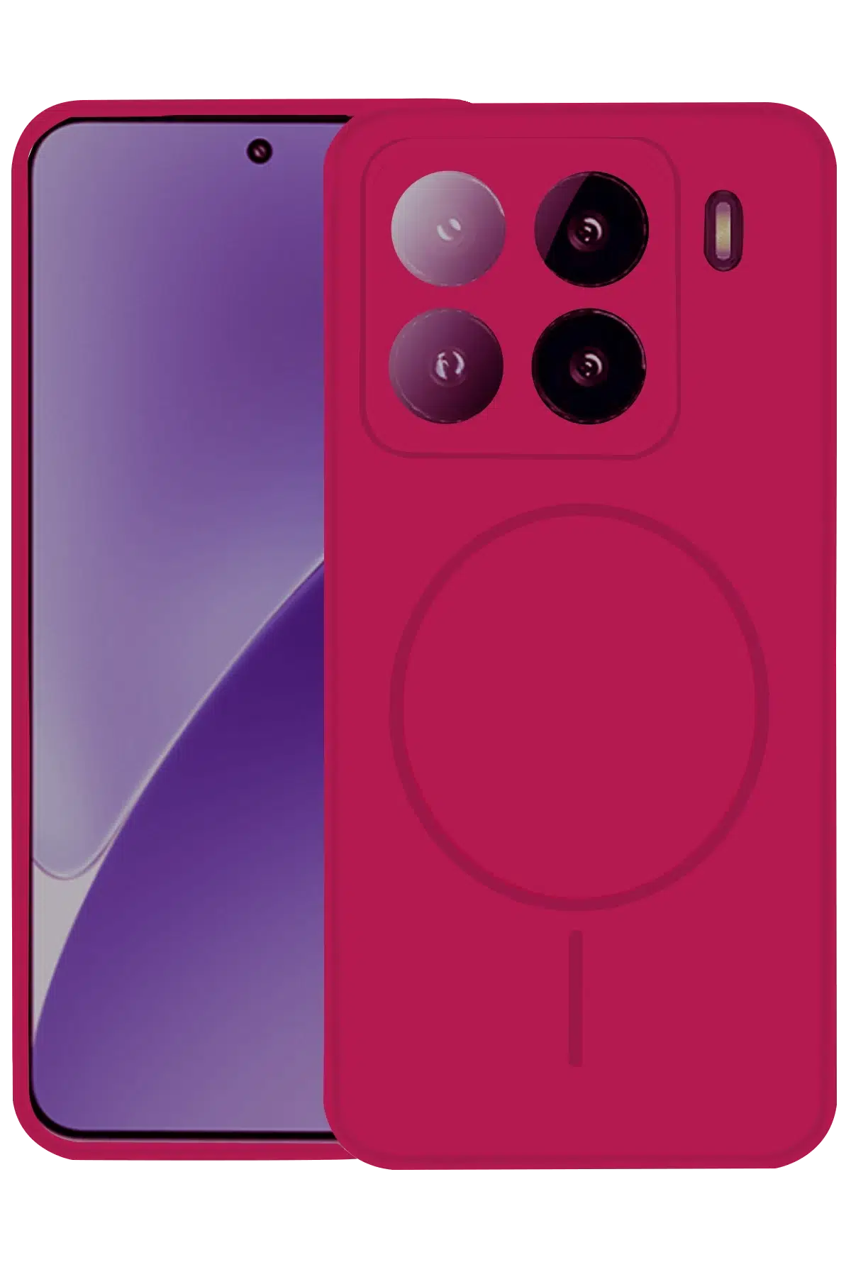 Xiaomi Mi 15 Kılıf Jully Magsafe Kapak - Fuşya