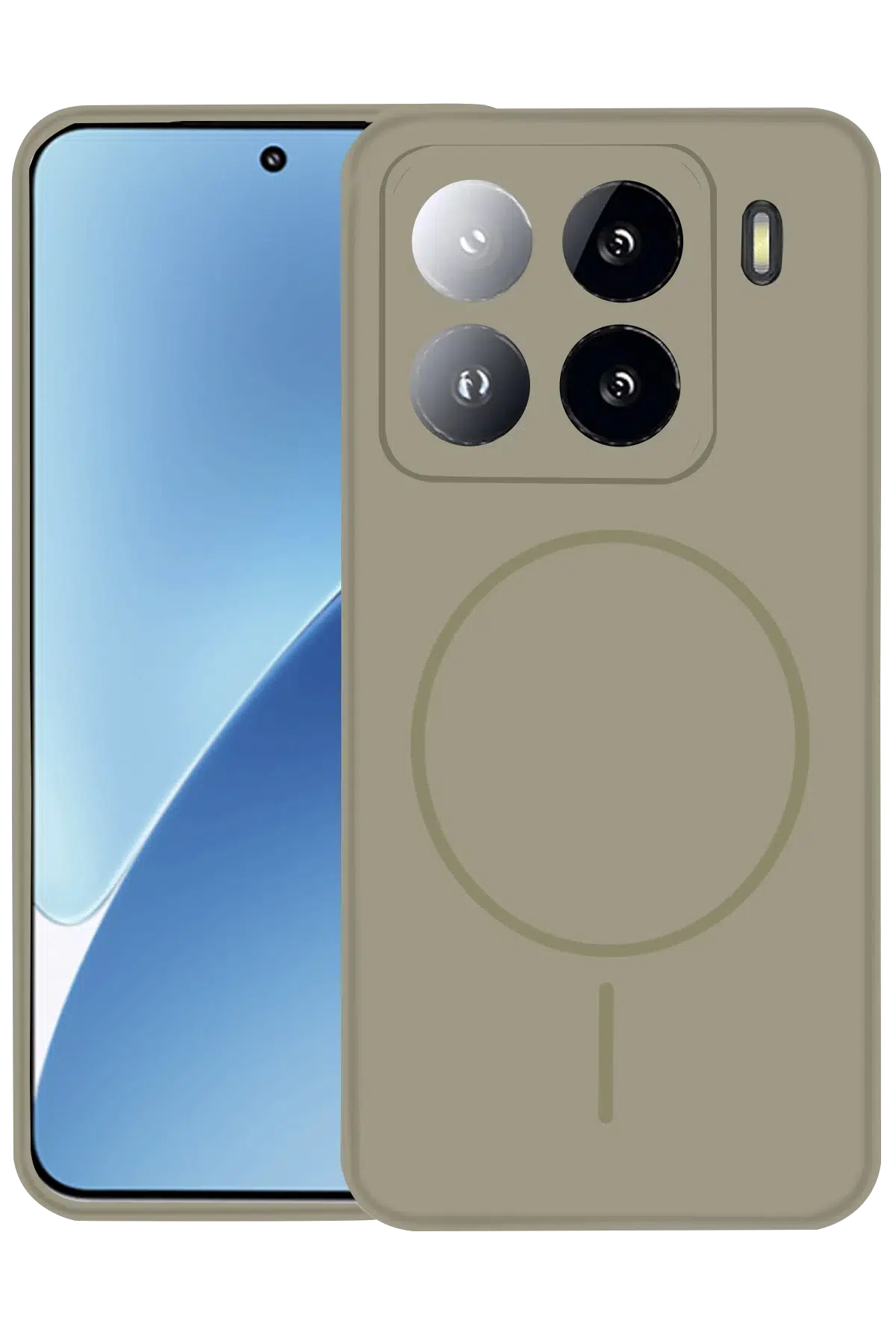 Xiaomi Mi 15 Pro Kılıf Jully Magsafe Kapak - Çöl Titanyum