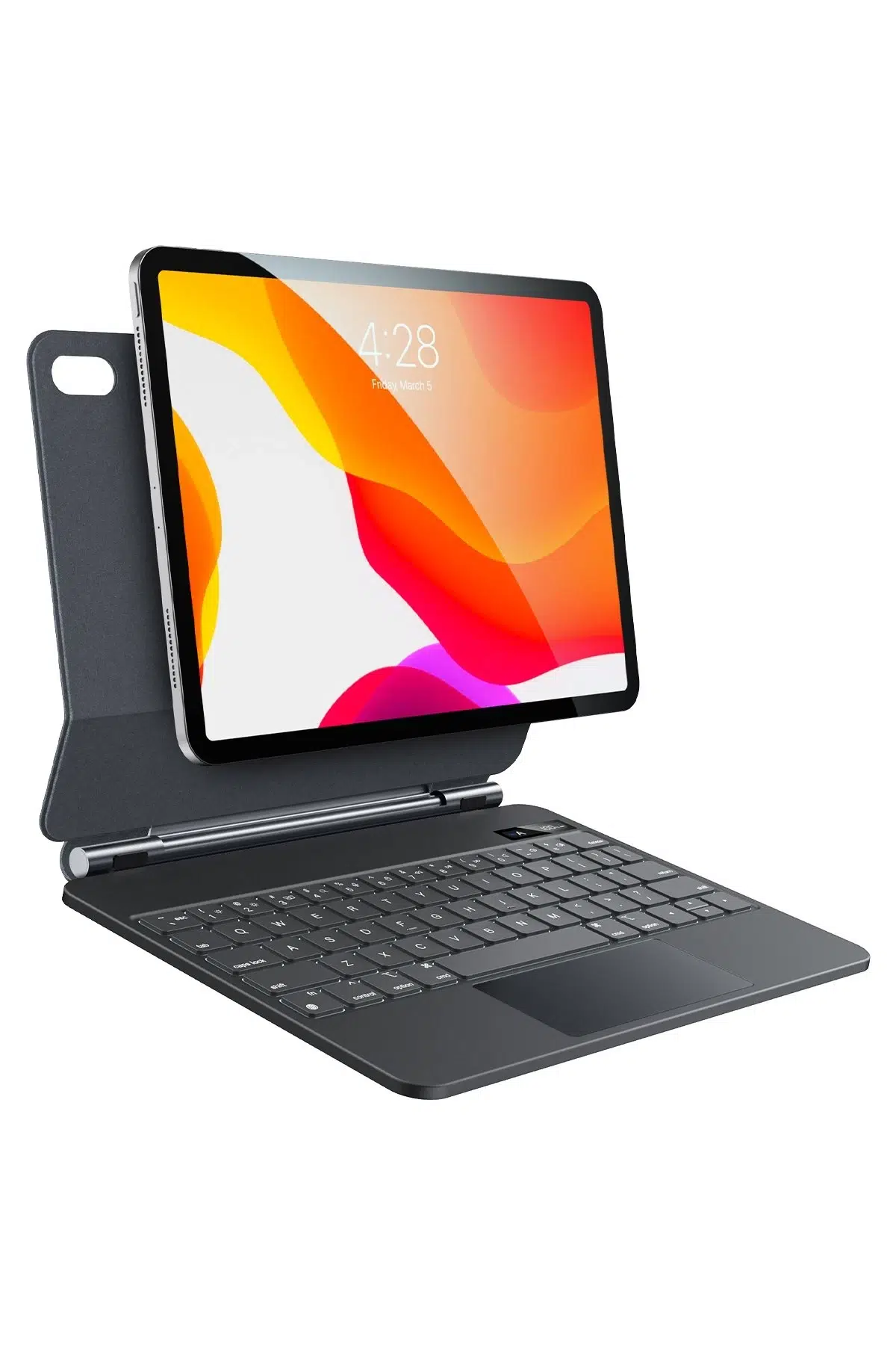 Yesido KB24 iPad 2022 10.9 (10.nesil) Tecno Klavyeli Tablet Kılıfı - Siyah