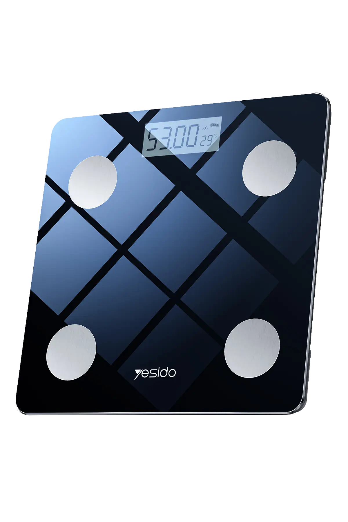 Yesido MG42 180 KG Kapasiteli LCD Ekranlı Tartı - Siyah