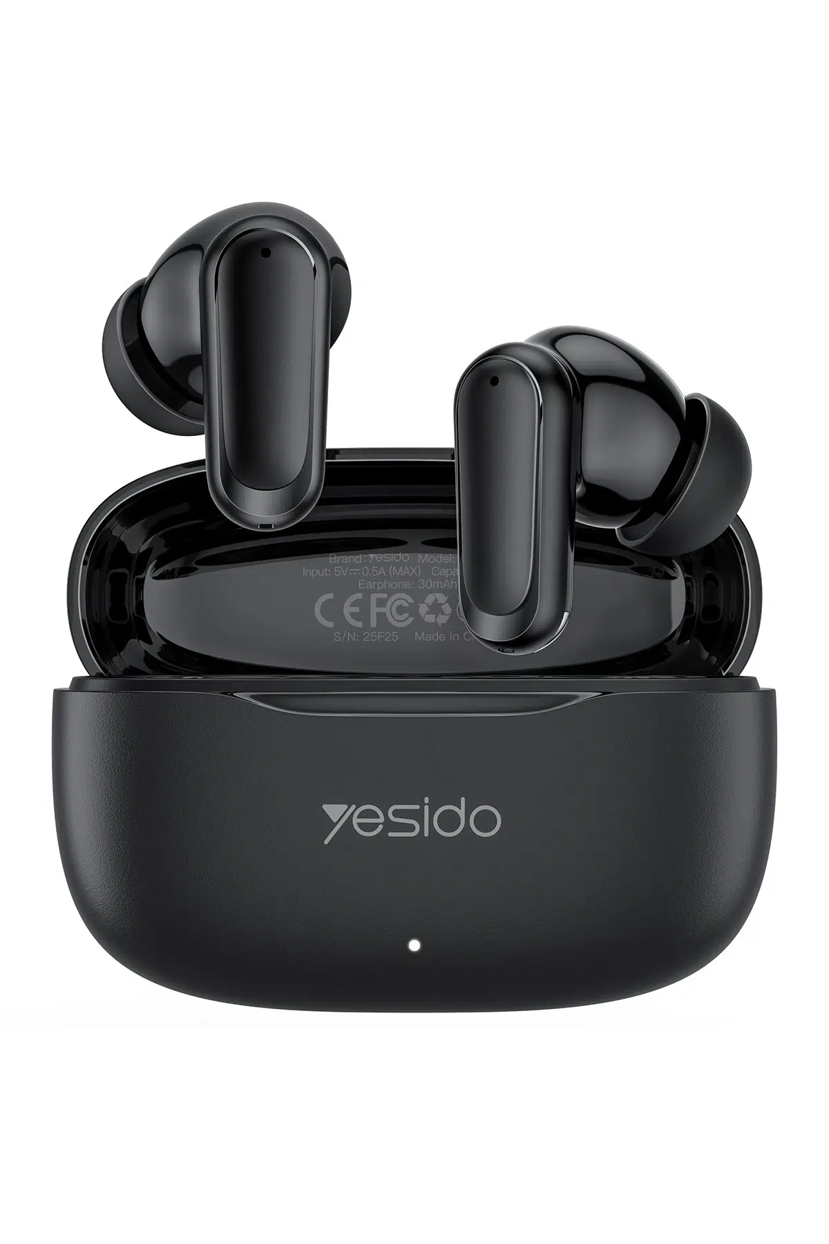 Yesido TWS38 BT 5.4 TWS Kablosuz Kulaklık - Siyah