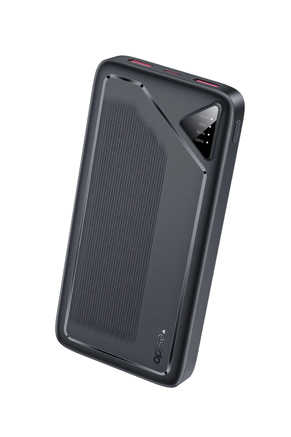 Yesido YP101 10000mAh 22.5W PD Hızlı Şarjlı LED Göstergeli Powerbank - Siyah