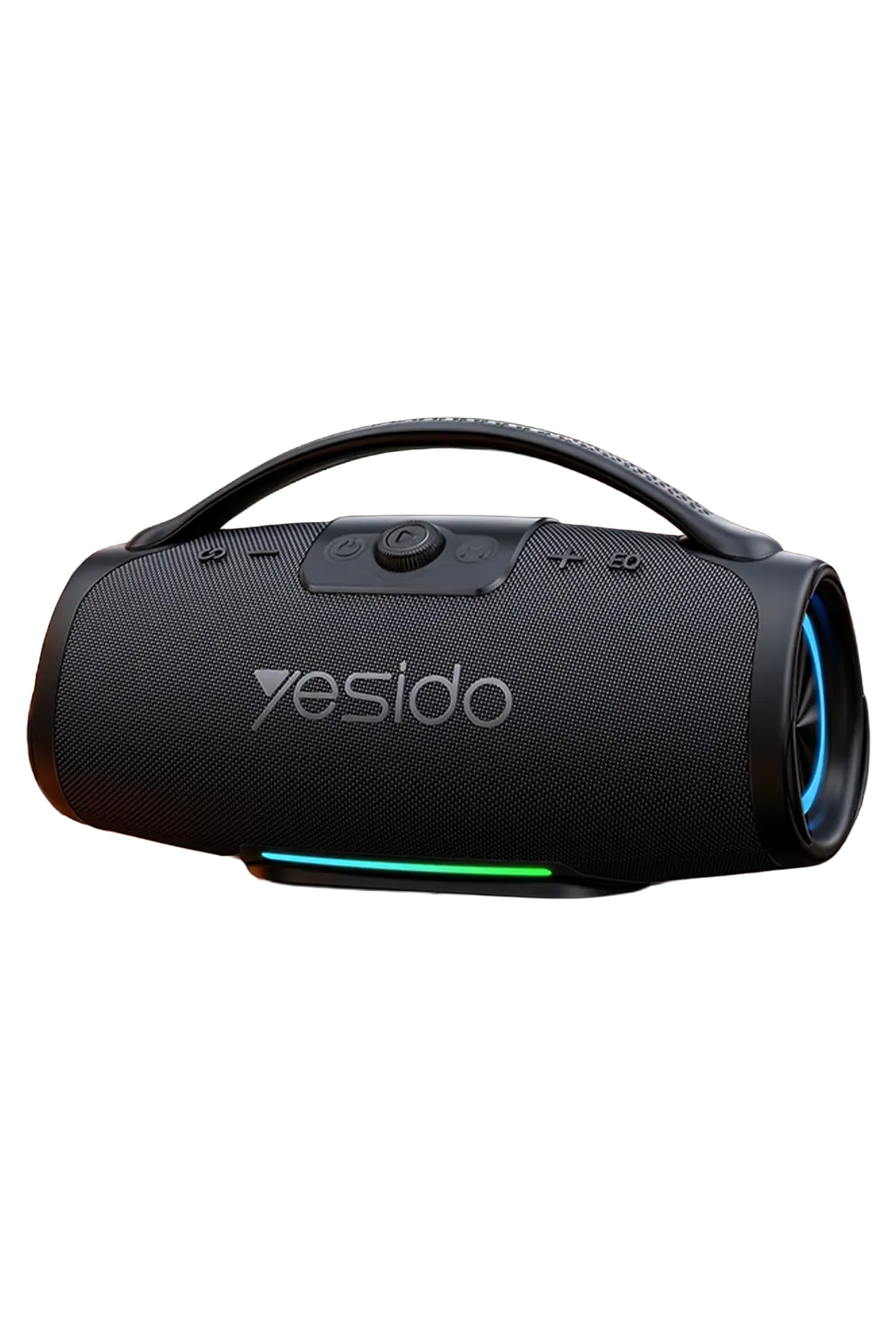 Yesido YSW49 120W RGB Işıklı Bluetooth 5.3 Destekli TWS Özellikli Taşınabilir Kablosuz Hoparlör - Siyah