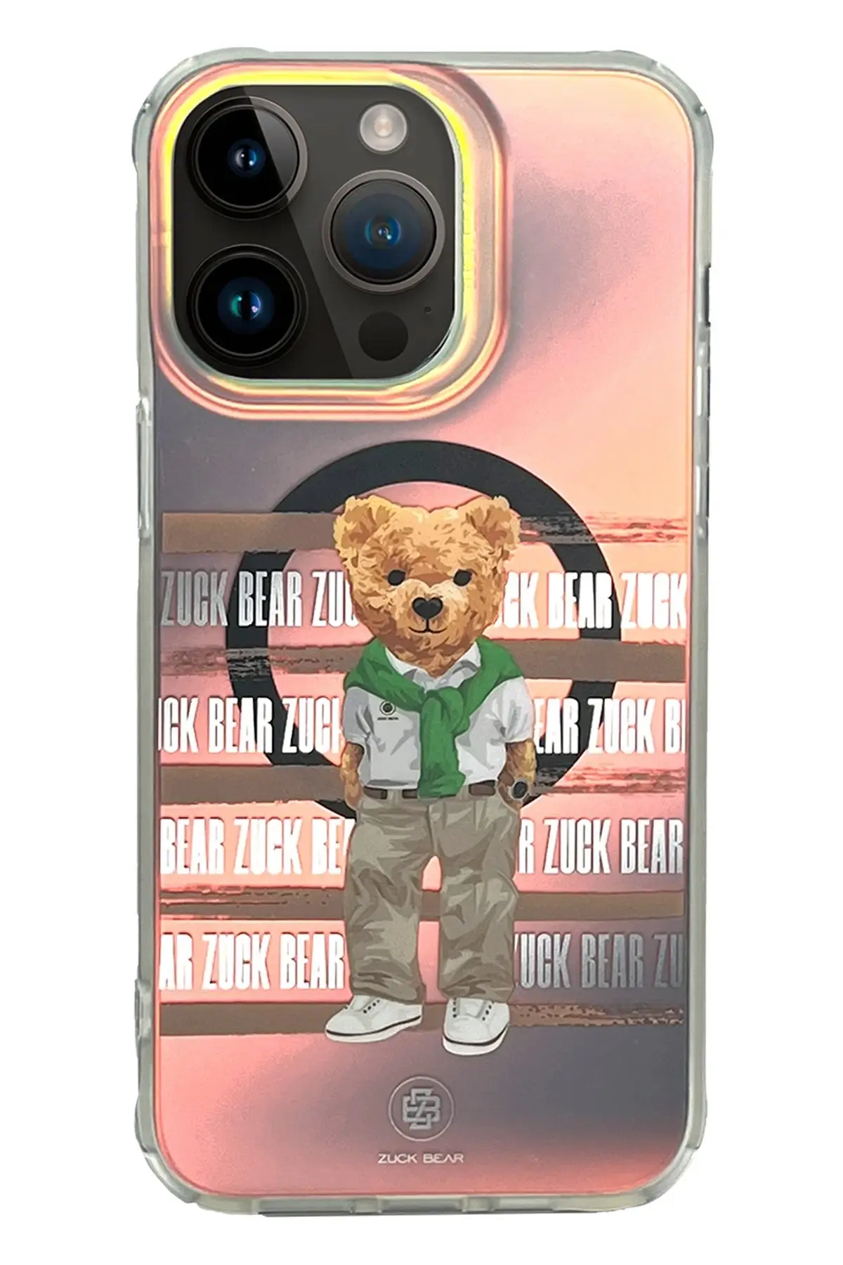 ZuckBear Apple iPhone 15 Pro California Cool Magsafe Kapak - Shirt