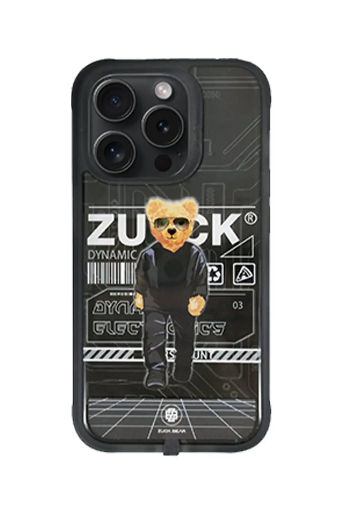 ZuckBear Apple iPhone 15 Pro Colby Light Kapak - Charm