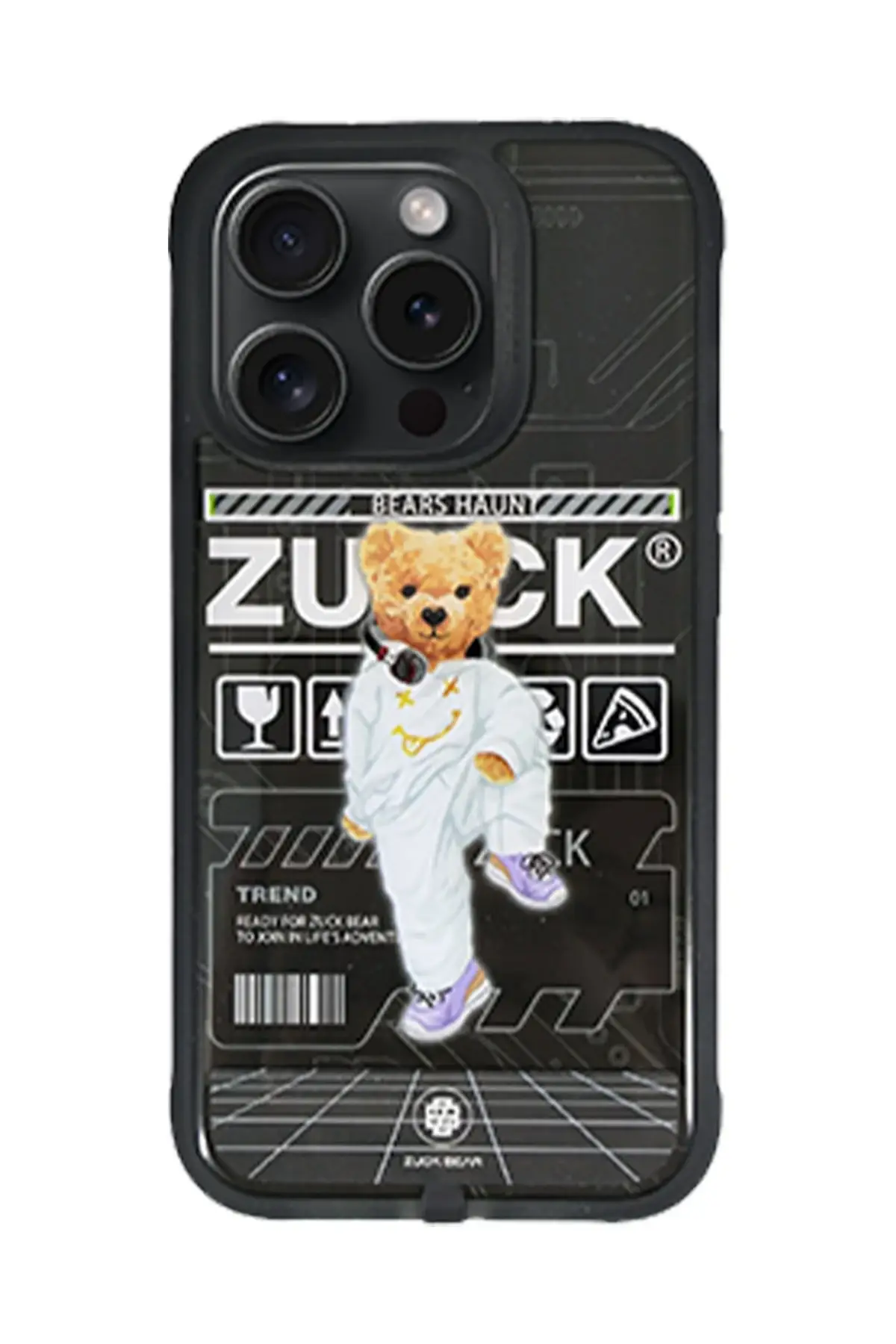 ZuckBear Apple iPhone 15 Pro Colby Light Kapak - Energy