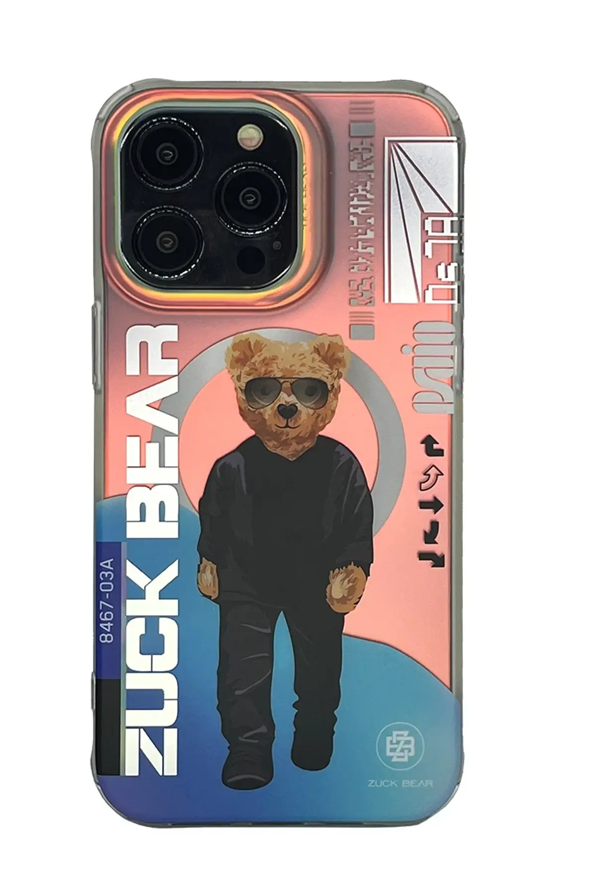 ZuckBear Apple iPhone 15 Pro Max Berlin Boss Magsafe Kapak - Zwei Charm