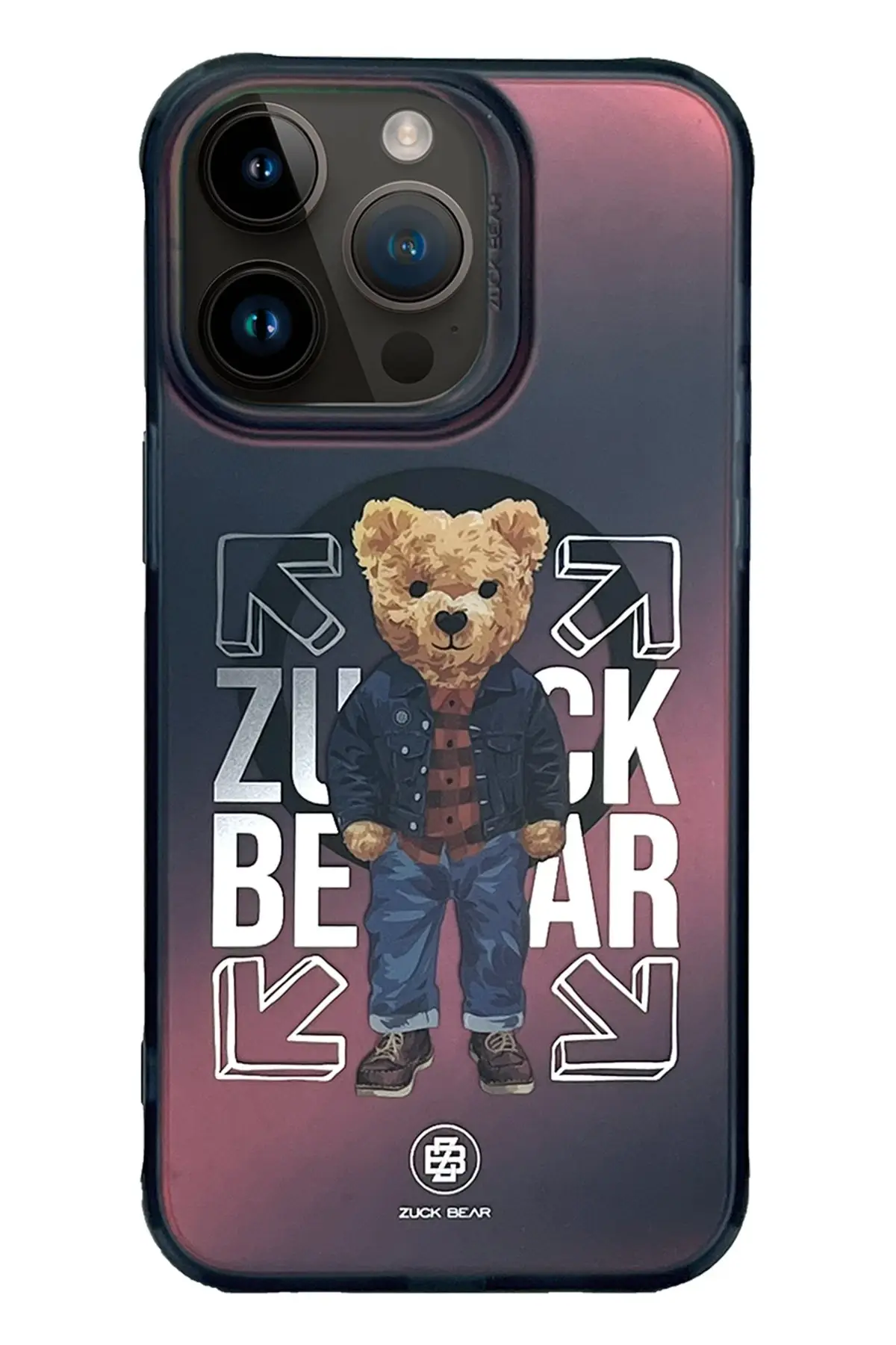 ZuckBear Apple iPhone 15 Pro Max California Cool Magsafe Kapak - Jeans