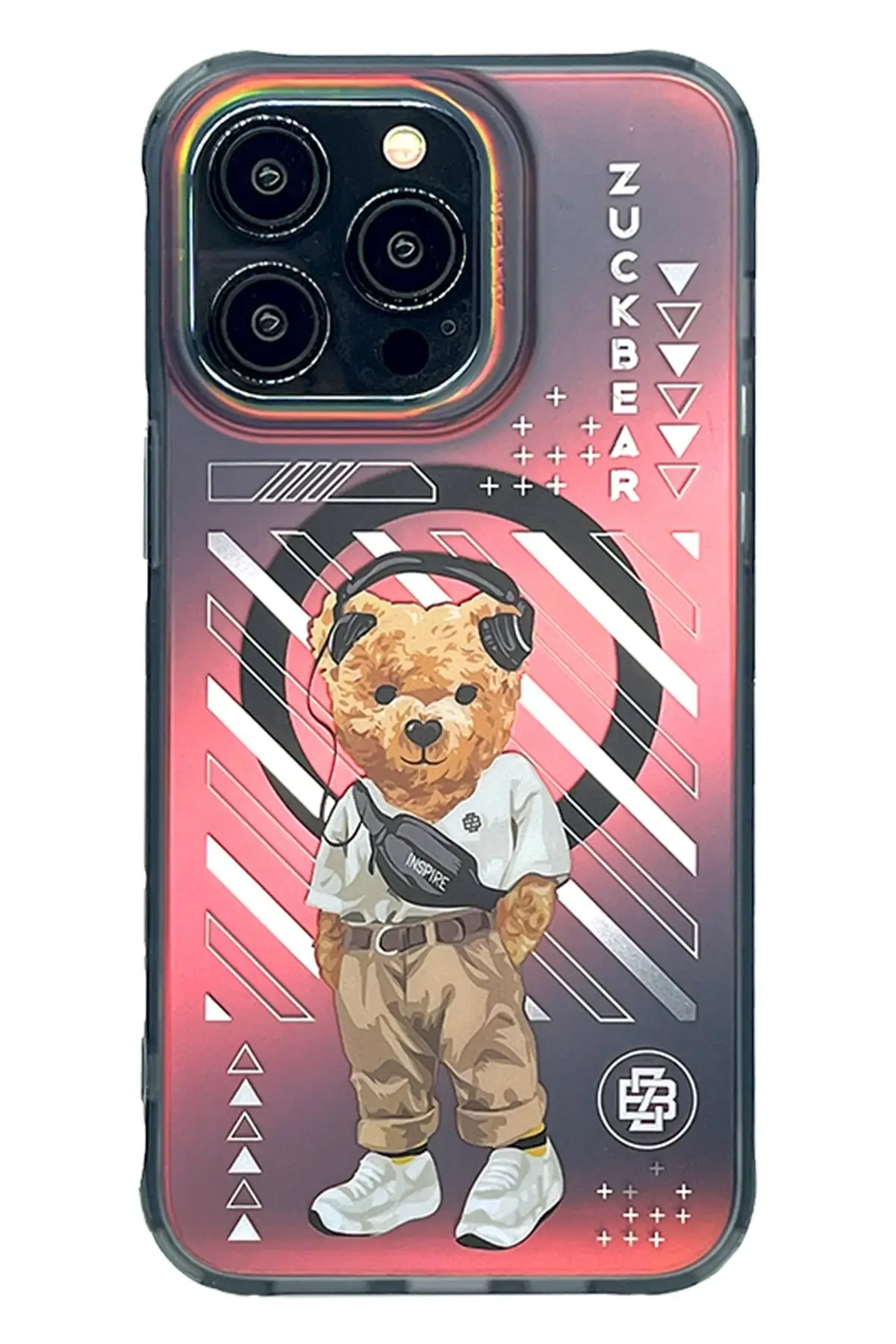 ZuckBear Apple iPhone 15 Pro Max New York Never Sleeps Magsafe Kapak - Manhattan Urbane