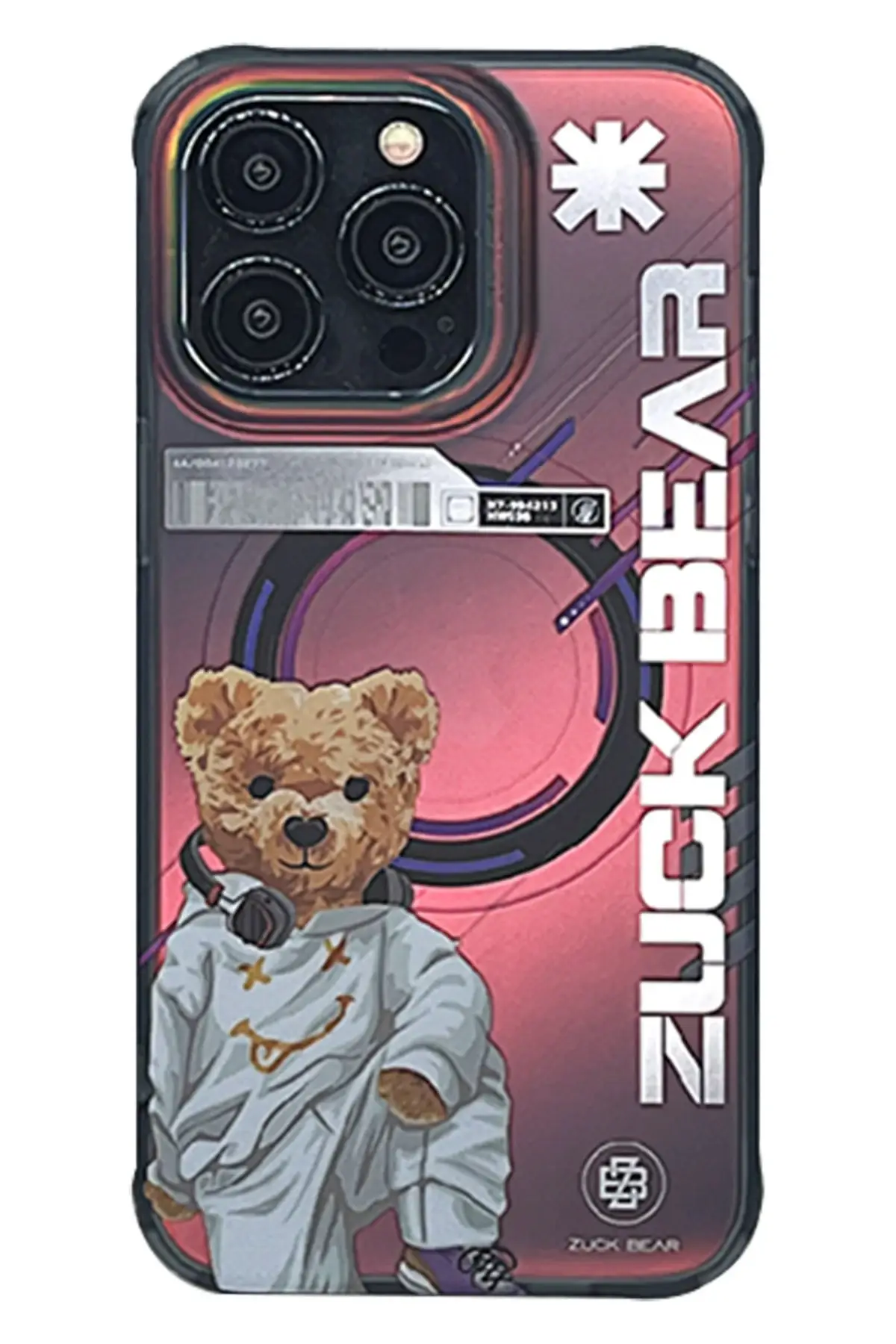 ZuckBear Apple iPhone 15 Pro New York Never Sleeps Magsafe Kapak - Bronx Energy
