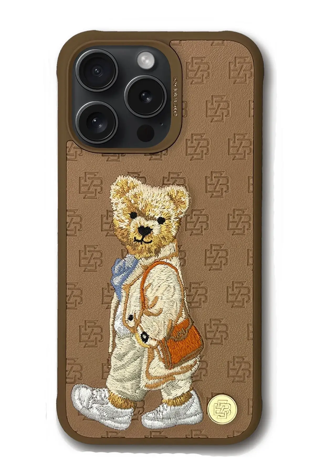 ZuckBear Apple iPhone 15 Pro Paris Gentleman Kapak - Bag