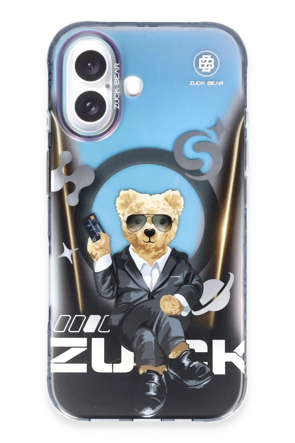 ZuckBear Apple iPhone 16 Berlin Boss Magsafe Kapak - Eins Suave