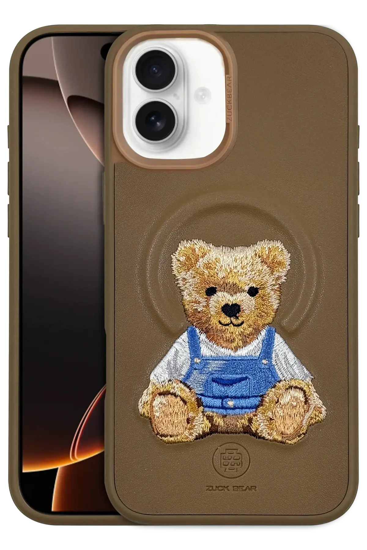 ZuckBear Apple iPhone 16 Everley Magsafe Kapak - Gold