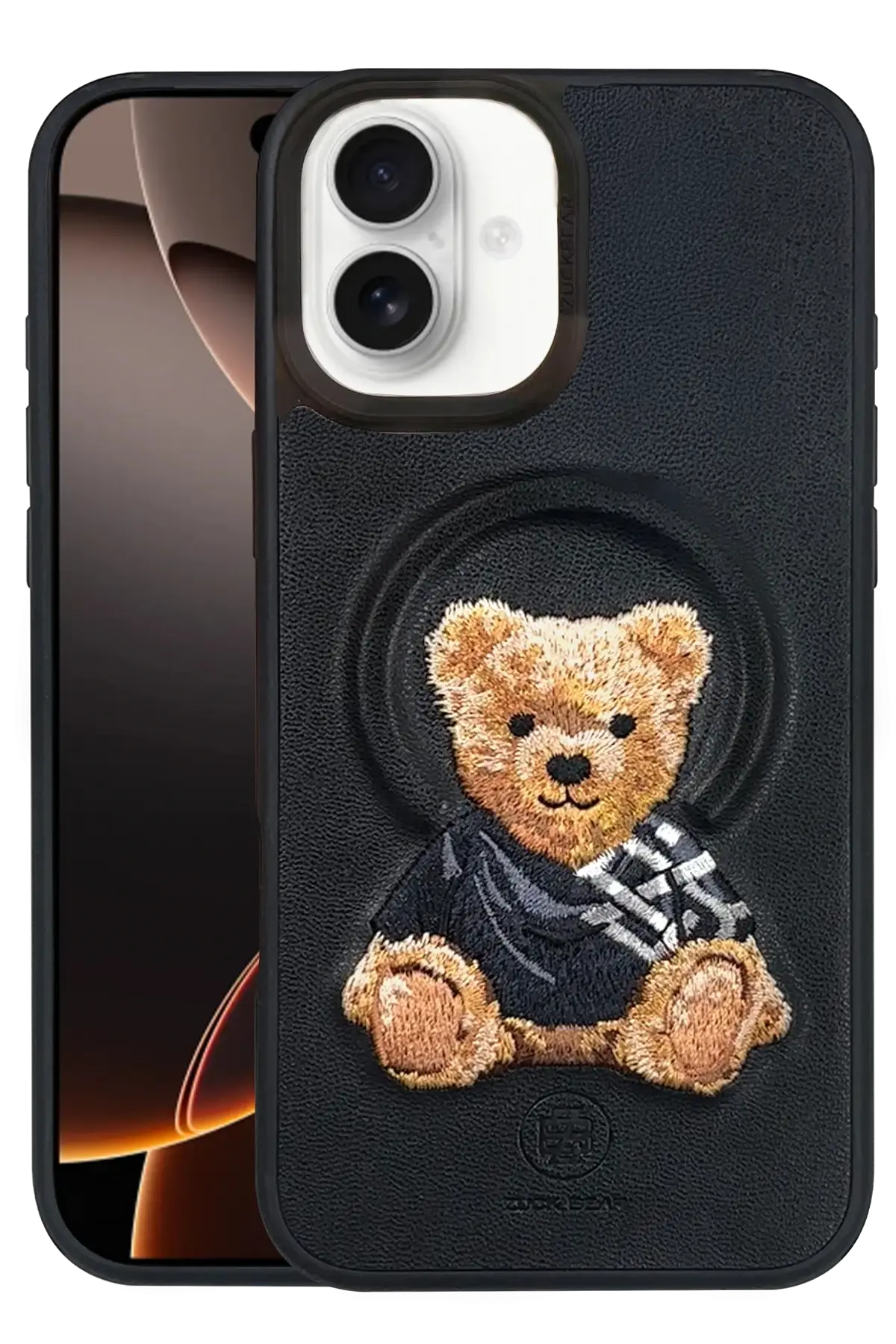 ZuckBear Apple iPhone 16 Everley Magsafe Kapak - Siyah