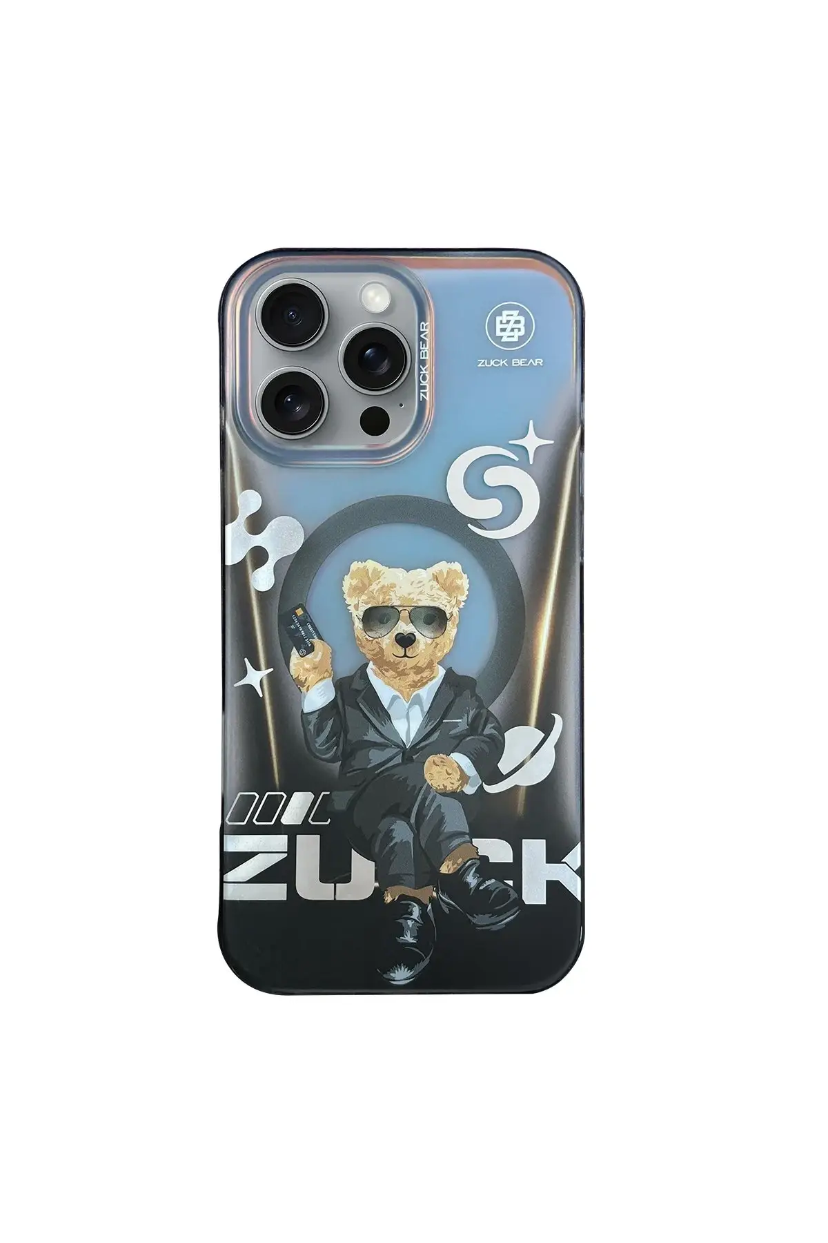 ZuckBear Apple iPhone 16 Pro Berlin Boss Magsafe Kapak - Eins Suave