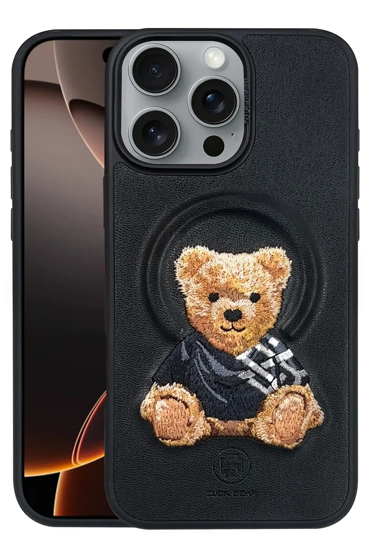 ZuckBear Apple iPhone 16 Pro Everley Magsafe Kapak - Siyah