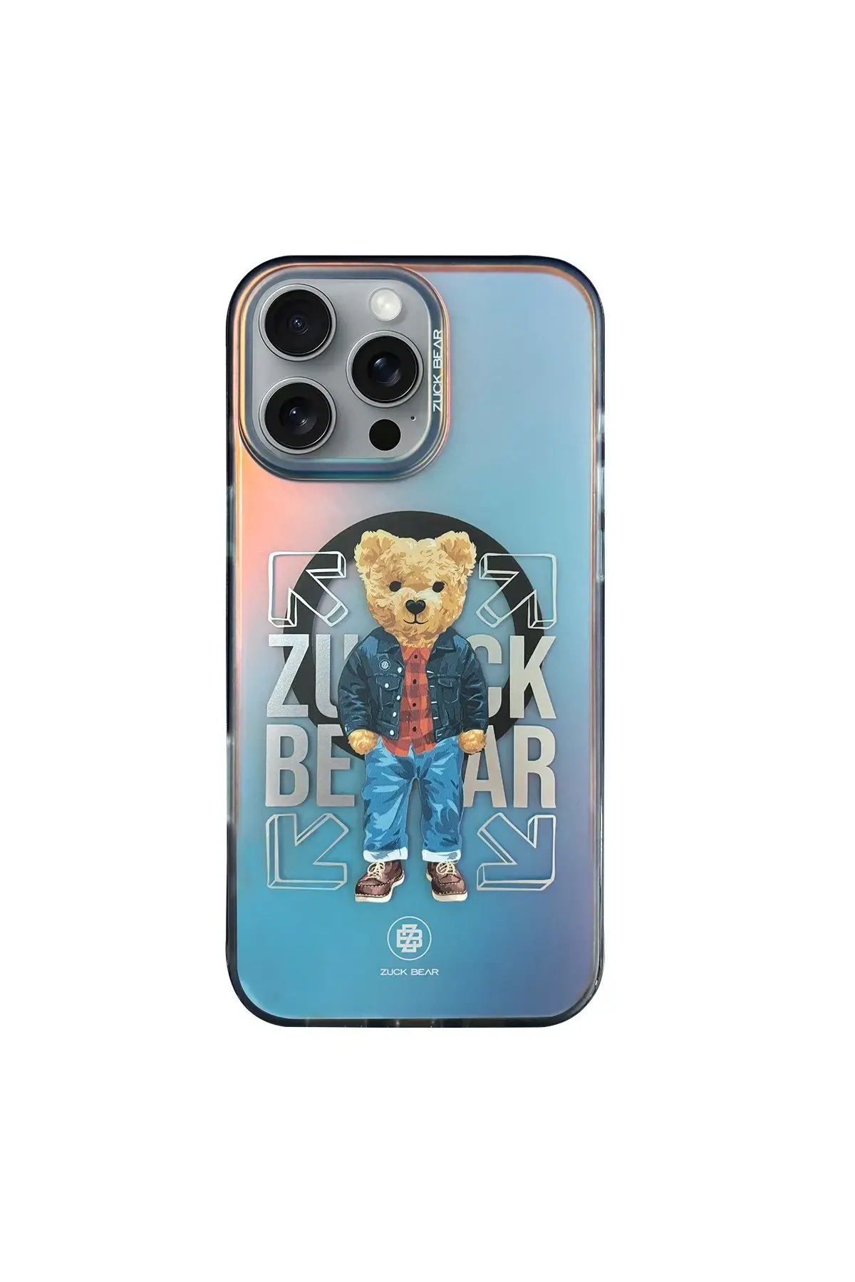 ZuckBear Apple iPhone 16 Pro Max California Cool Magsafe Kapak - Jeans