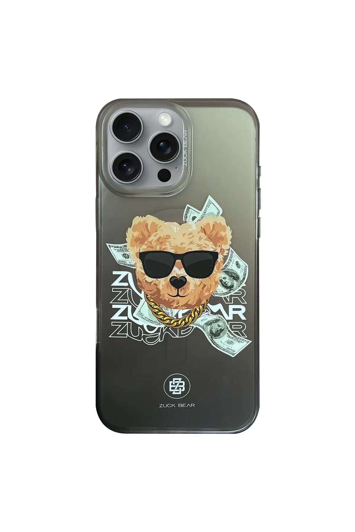 ZuckBear Apple iPhone 16 Pro Max Harold Magsafe Kapak - Siyah