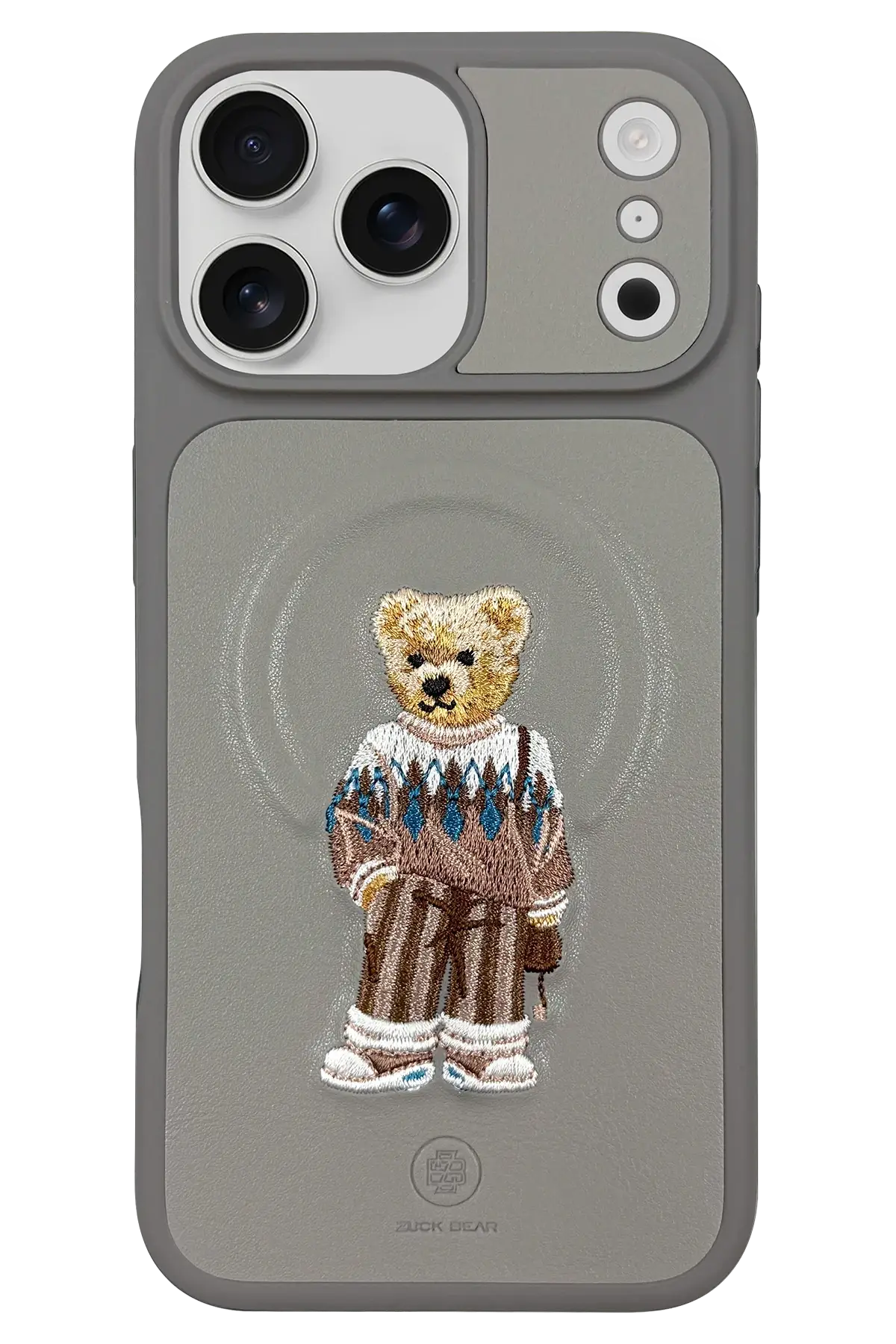 ZuckBear Apple iPhone 17 Pro Aristo Kapak - Titan Gri